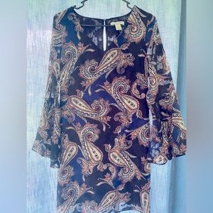 White House Black Market Paisley Dress